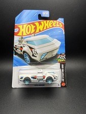 2026 Hot Wheels Twin Dorado 1:64 Die-Cast Car White Blue Spoke Wheels