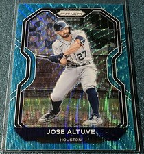 2021 Panini Prizm Tier II Teal Wave Prizm Jose Altuve #179