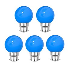 5pcs 3W B22 Bayonet LED Globe Light Bulbs Garden Party Wedding Festoon Lights 