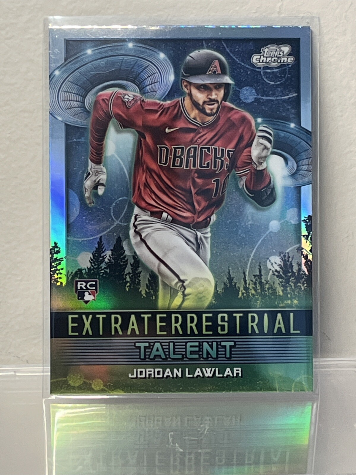 2024 Topps Cosmic Chrome Extraterrestrial Talent ET-18 Jordan Lawlar RC Rookie!!