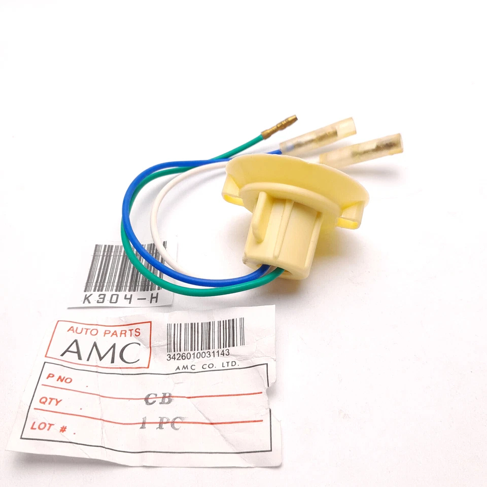 Repuesto de enchufe de luz de cabeza Honda CB100 CB125 S90 CT90 SL100 XL100 125 NUEVO #2 Foto 2 de 4