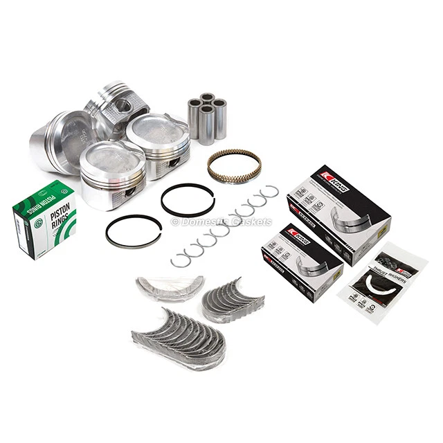 Anillos de rodamientos de pistones para Toyota Corolla Celica MR2 98-08 Matrix 1,8 L 1ZZFE Foto 2 de 4