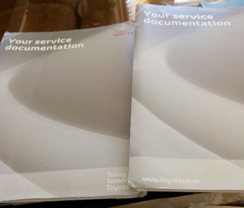 GENUINE TOYOTA AVENSIS WALLET & OWNER’S USER MANUAL HANDBOOKS & NAVIGATION 01-09 - Picture 22 of 23