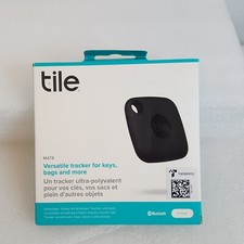 Tile Mate Universal Bluetooth Tracker Black Key Ring Keychain Bags RE-44001