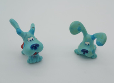 Vintage 2003 Blues Clues Mini Figure (Set of 2) Viacom