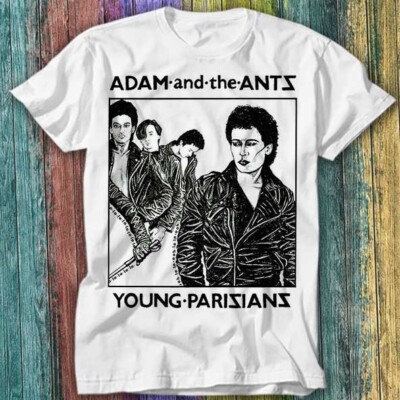 Adam Ants Young Parisians Super Cool Hipster T-Shirt Top Tee 419