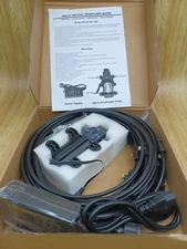 Cooling Garden Misting System Patio Irrigation Water Mister Outdoor w/ Pump