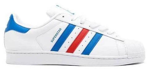 Adidas Superstar White Blue for sale | eBay