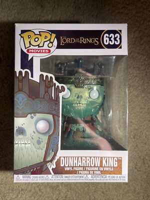 Funko Pop Vinyle Lord le Hobbit Anneaux Dunharrow King 633 Action Figurine