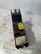 Federal Pacific FPE NA120GF NA120 GFI Breaker thick 20A USED