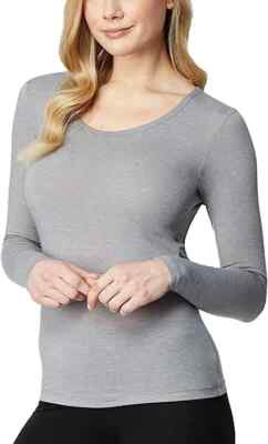 32° Heat Women's Long Sleeve Scoop Neck T-Shirt - 2-Pack