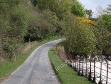 Photo 6x4 Road on the edge of Loch a' Chnuic Ardbeg/NR4146  c2010