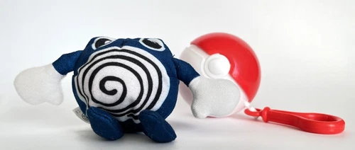 Poliwhirl 1999 Vintage Burger King Pokémon Plush Beanbag Toy 