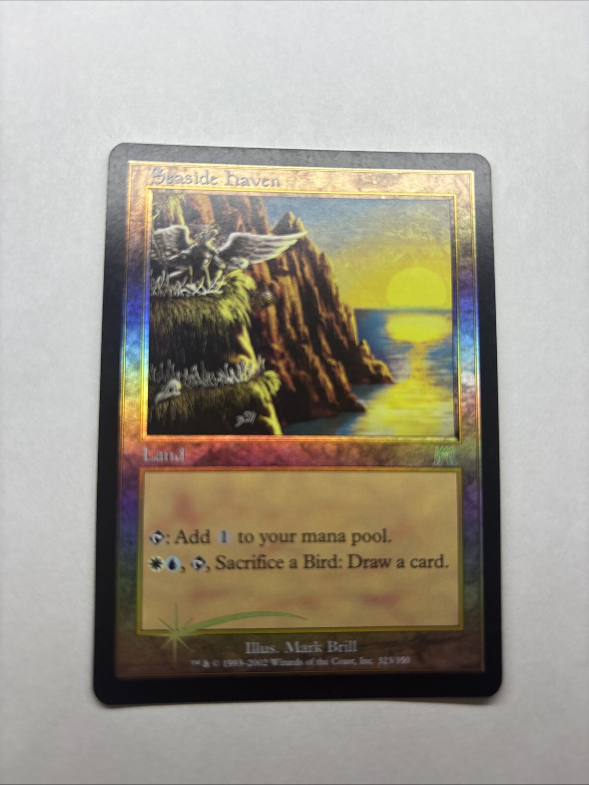 MTG Seaside Haven- Onslaught- Uncommon- Foil- LP