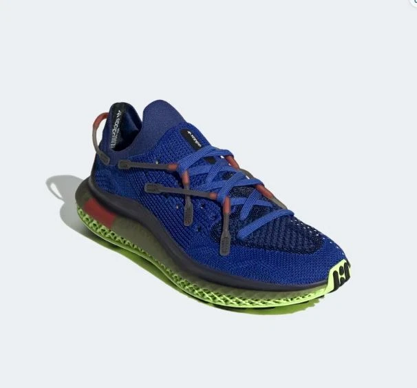 Adidas 4D Fusio Men's Sneakers Shoes Blue / Black/ Yellow Brand New | eBay