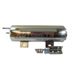 3x 9 Polished Stainless Steel Radiator Coolant Reservoirs Overflow Tank Hotrod 3x 9 Polished Stainless Steel Radiator Coolant Reservoirs Overflow Tank Hotrod