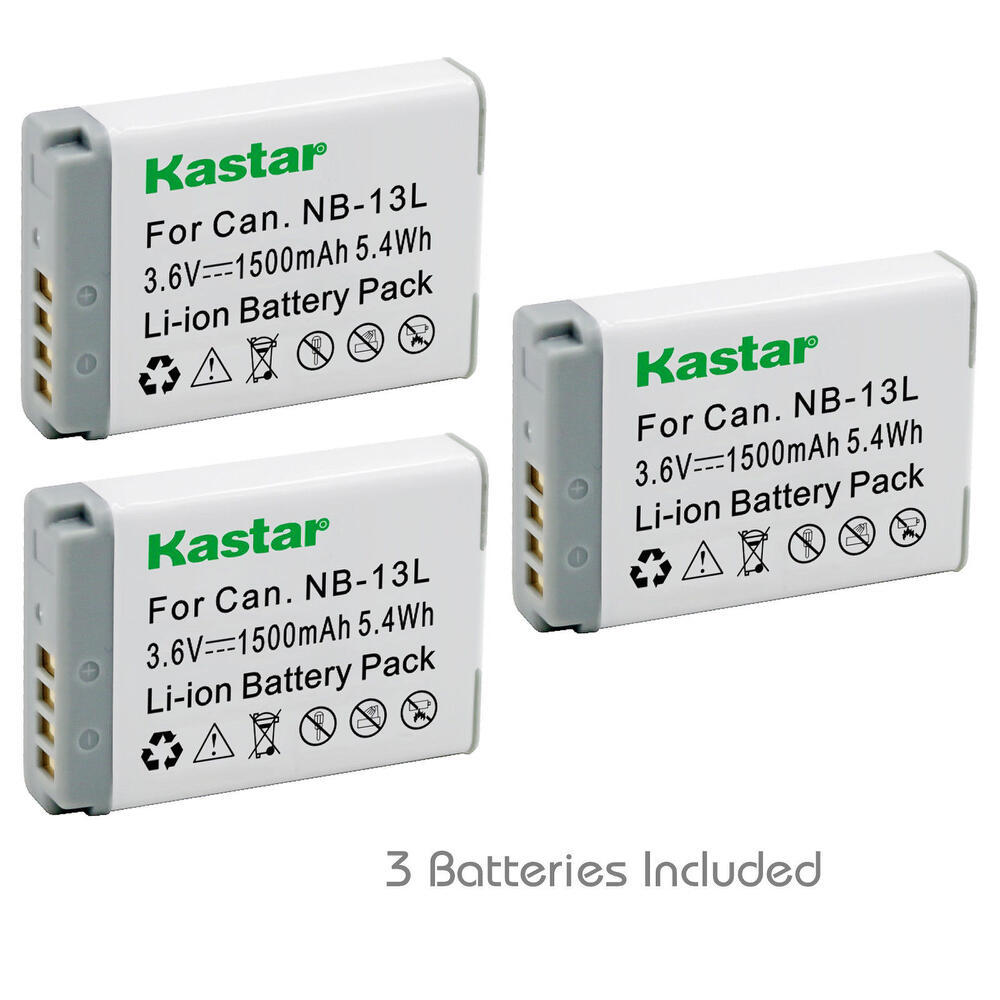 NB-13L Battery for Canon PowerShot G5 X, G7 X, G9 X, SX740 HS, G1 X Mark III