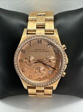 Marc Jacobs Henry MBM3118 Womens Stainless Steel Analog Dial Quartz Watch JNA711