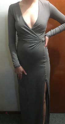 KOOKAI BECCA DRESS SZ 1 GREY COLOUR BNWOT (k23 | eBay Australia