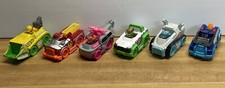 Paw Patrol True Metal Neon Rescue Vehicles 6 Pcs Die Cast Small Cars