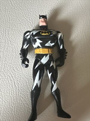 Vintage Kenner 1993 DC Black & White Stripes Suit Batman 5 Inch