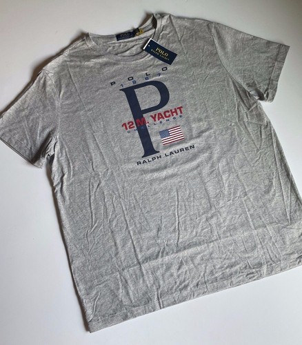 Polo Ralph Lauren T Shirt Bear Tee S/S and Graphic Print Rare - Picture 5 of 62