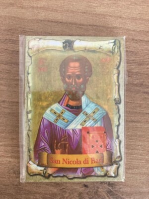 CALAMITE FROM THE WORLD ITALY PUGLIA SAN NICOLA DI BARI COLLECTIBLE MAGNETS SAINT