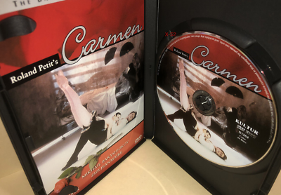 Mikhail Baryshnikov Carmen DVD ballet Zizi Jeanmaire Roland Petit