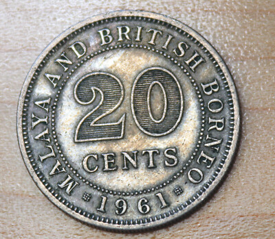 その他 maaaa 1961 Malaya 20 Cents | eBay