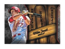 2015 Topps Series 2 MIKE TROUT Heart of the Order - ANGELS - #HOR-7