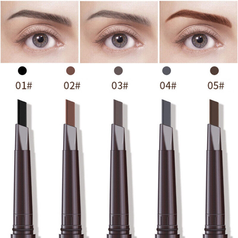 Eyebrow Pencil Waterproof Eye Brow Eyeliner Pen With Brush Makeup Cosmetic Tool-image