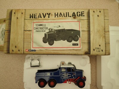 Corgi Heavy Haulage 1:50 CC11102 Scammell Constructor Parker Bent Undisplayed