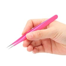 Tweezers For Ingrown Hair - Precision Needle Nose Pointed Tweezers For