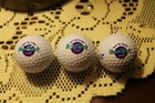 NOS GOLF BALLS Hard Rock TOP FLIGHT XL' HIT ME WITH YOUR RHYTHM STICK' LOT of 3 — photo 3