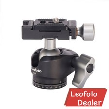 Leofoto LH-25 Tripod Head for Camera Low Profile Ball Head w Quick Release Plate