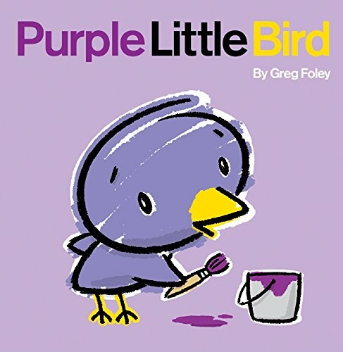 Purple Little Bird by Greg Foley Hardback Book The Cheap Fast Free Post