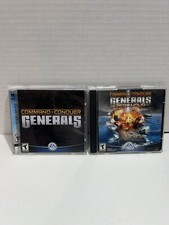 Bundle COMMAND  CONQUER GENERALS- 2 DISC- PC- CD-ROM - COMPLETE Code