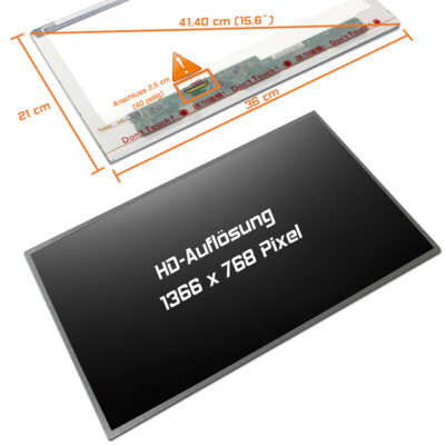 LED Display 15,6'' matt passend für Lenovo Ideapad V560 V570 Y500 Y510P B-Ware