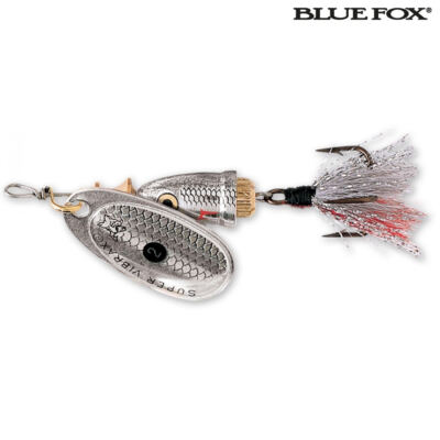 Blue Fox Vibrax Foxtail Spinner Größe und Farbe zur Auswahl Kunstköder