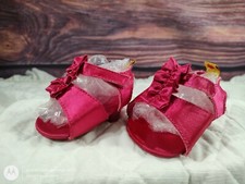 RETIRED Build A Bear BABW Pink Fuchsia Sandal Heels For Plush EUC free ship