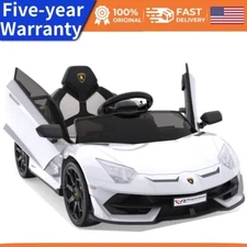 Ride on Car for Kids 12V Licensed Lamborghini Electric Vehicles Battery Powered
