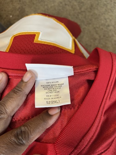 Mitchell & Ness #19 Joe Montana Throwback 1994 Kansas City Chiefs jersey 2XL - Picture 10 of 11