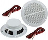 "2 X AußEn-Lautsprecher 8 Ohm 5\" 80W 100Hz-20Khz Wasserfest Boot Marine 19141"