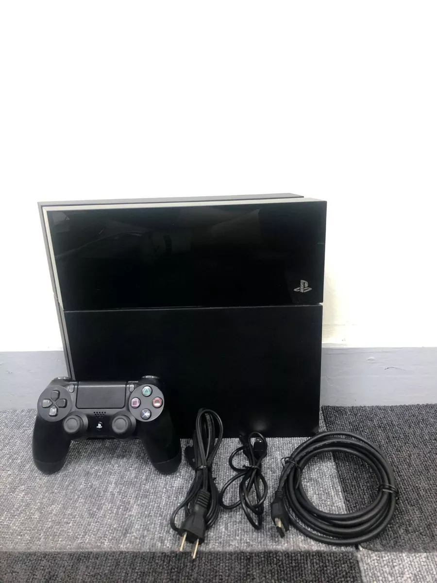 Sony PlayStation 4 PS4 CUH-1000A 500GB Jet Black Console + Controller Fedex  No.1