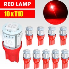 KIT LED ROJO TABLERO CALIBRE RACIMO LUCES BOMBILLAS PARA TOYOTA CAMRY MT 1997-2001
