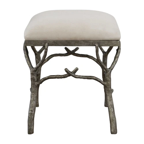 Branch Accent Bench Stool Lismore Rustic Cabin Lodge ~ Uttermost 23544 - Picture 4 of 6
