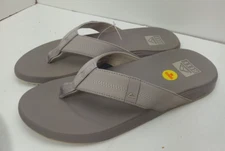 Reef Phantom Flip Flop Sandals Cushioned Thong Taupe (Beige) Mens Sz 11