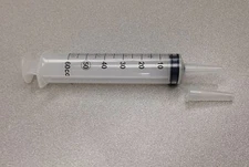 25 EA- 60cc POLE CATHETER TIP SYRINGES 60mL SYRINGE ONLY NO NEEDLE 2oz NOT STERI