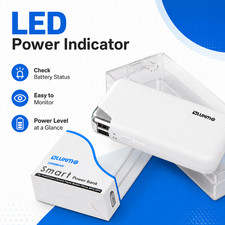 12000mAh Power Bank Portable Charger Dual USB Battery Pack