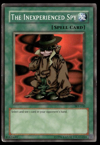 The Inexperienced Spy SKE-030 Starter Deck: Kaiba Evolution Common